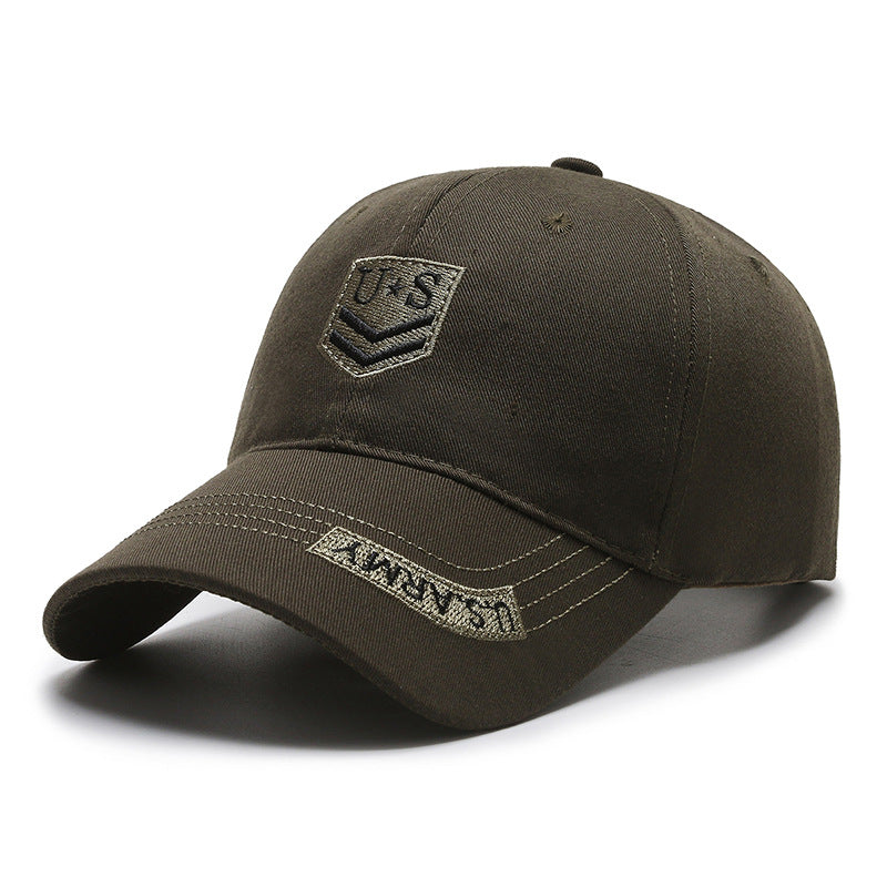 Wholesale spring and summer camouflage baseball cap outdoor sports cap embroidery hat